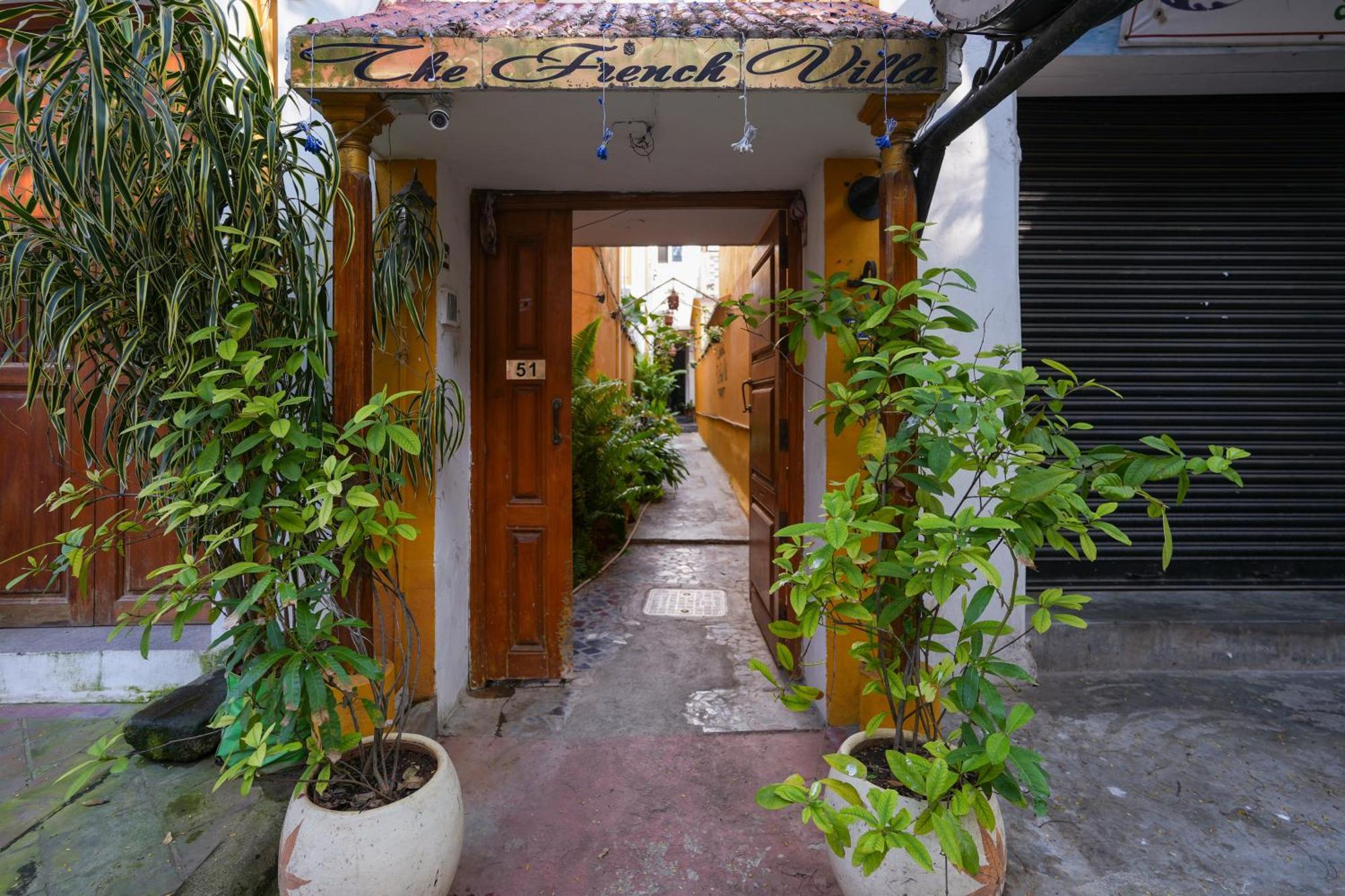 French Villa Pondicherry Exteriör bild