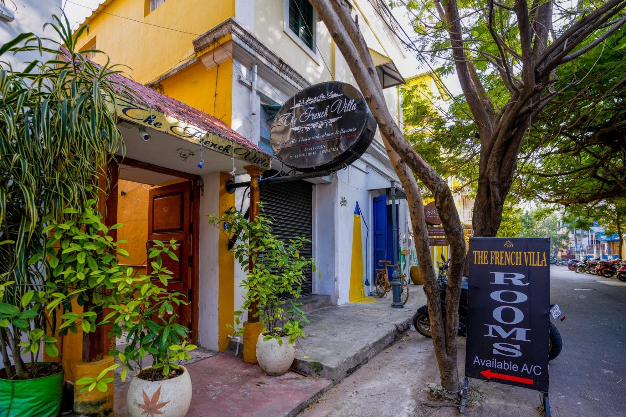 French Villa Pondicherry Exteriör bild