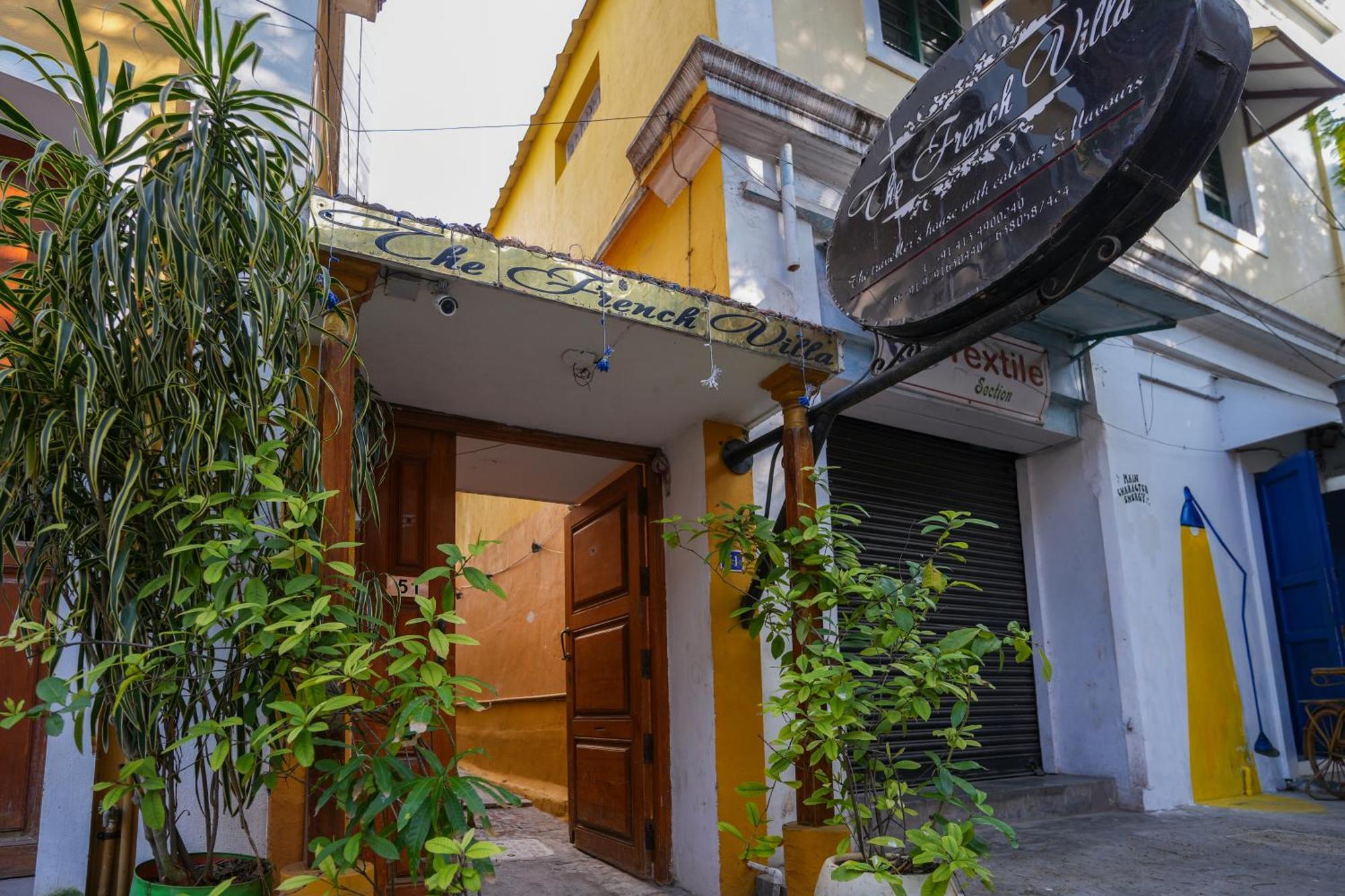 French Villa Pondicherry Exteriör bild